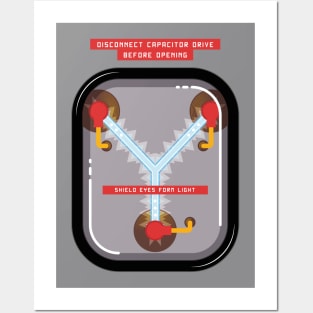 Flux capacitor Posters and Art